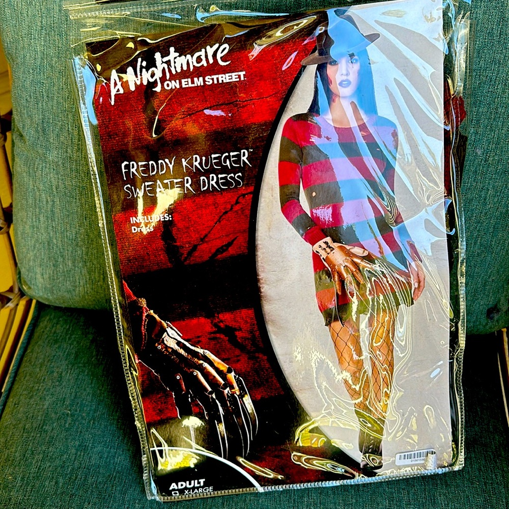 A nightmare on elm street Freddy women’s sweater dress